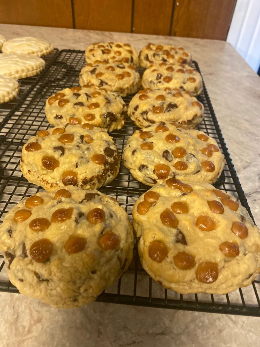 Caramel Coconut Chocolate Chip cookie
